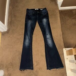 Daytrip Blue Flare Wide Leg Jeans